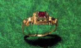 Ruby ring of 17th century
