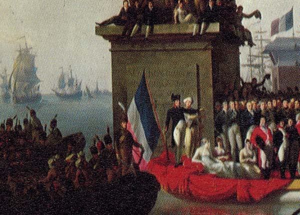 ナポレオン、アントワープ来訪の図
